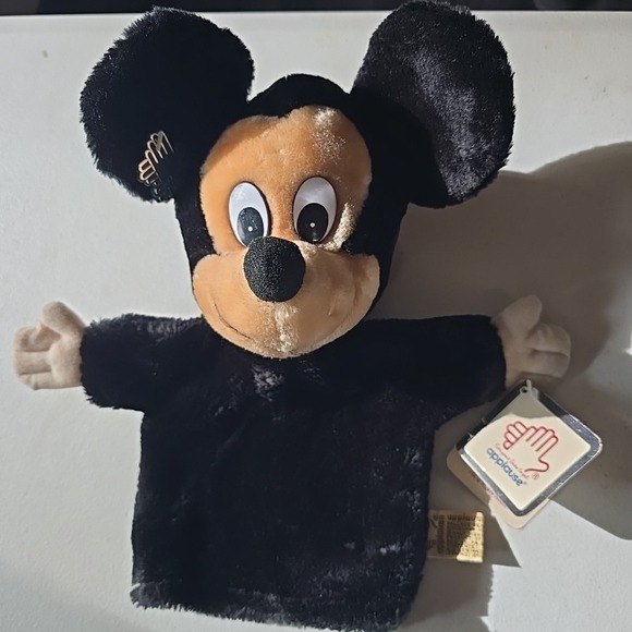 Applause Other - Mickey Mouse Plush Hand Puppet By Applause NWT VTG Walt Disney